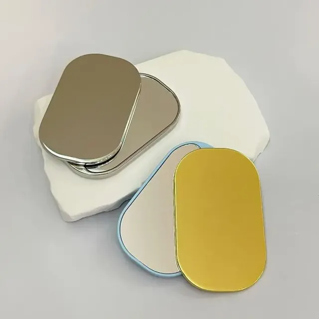 Miroir de maquillage de formes rondes carrées pour fille – vue 4
