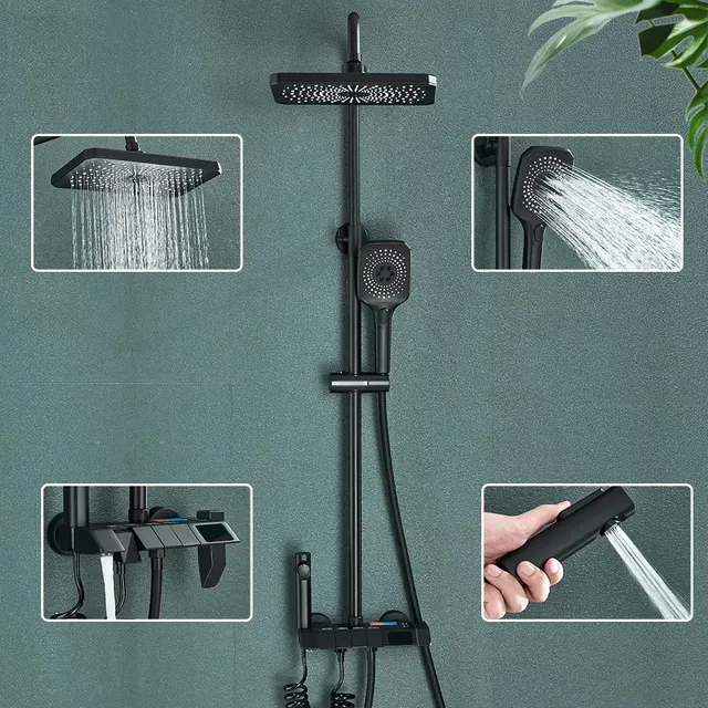 Ensemble de robinets de douche de salle de bain – vue 4