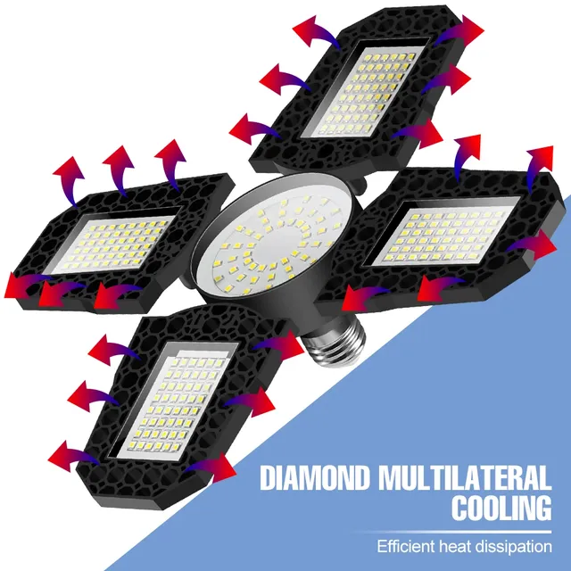 Ampoule LED pliable et déformable E26 – vue 4
