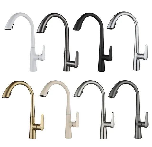Robinet nervuré pour évier de cuisine – vue 2