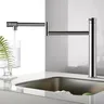 Robinet de cuisine pivotant mural – vue 4