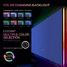 Nouveau miroir de lumière LED coloré rvb – vue 2