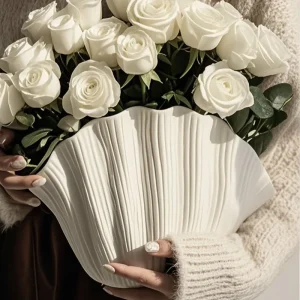 Vases en céramique esthétiques, décoratifs pour chambre à coucher, salon moderne, bouteille de fleurs hydroponique de luxe, décoration intérieure nordique Vases en céramique esthétiques, décoratifs pour chambre à coucher, salon moderne, bouteille de fleurs hydroponique de luxe, décoration intérieure nordique