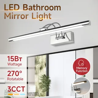Lampe LED moderne pour miroir