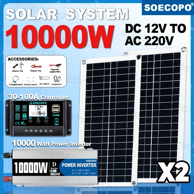 Kit de système solaire pour caravane