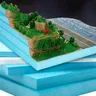 Panneau en mousse PVC blanc/noir/bleu 30x20cm – vue 5