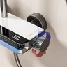 Colonne douche thermostatique mural grande pomme pluie… – vue 3