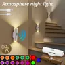 Veilleuses LED RGB à Double tête avec capteur de mouvement – vue 1