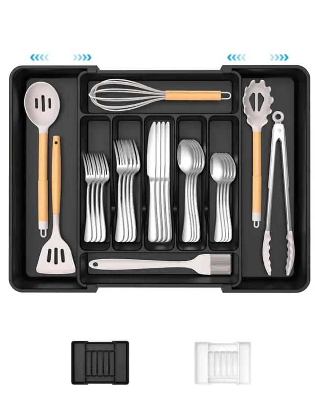 Organisateur tiroir couverts ustensiles cuisine… – vue 6