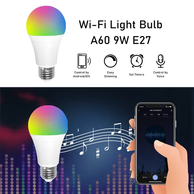 Ampoule LED WIFI intelligente GU10 – vue 3