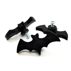 1 pièces chauve-souris armoire bouton acier tiroir main tire bouton remplacement meubles bricolage porte matériel gothique maison matériel décor