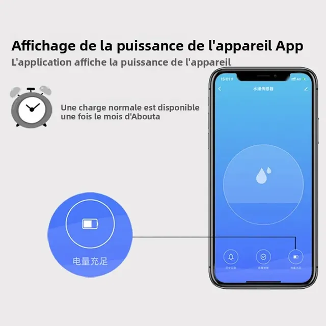 Détecteur de fuite d'eau WiFI – vue 6