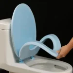 Siège de toilette rond à fermeture douce, coussin confortable, housse de remplacement pour sièges chauds, toilettes standard