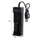 Chargeur arrêt automatique chargeur Li-ion batterie chargeur adaptateur station de charge 18650 chargeur au Lithium Batteries chargeur USB