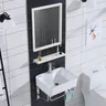 Lavabo à support en acier inoxydable – vue 4