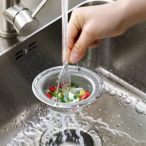 Filtre d’évier de cuisine en acier inoxydable, 1 pièce, résidus alimentaires/collecteur de cheveux, garde le nettoyage de l’évier Filtre d’évier de cuisine en acier inoxydable, 1 pièce, résidus alimentaires/collecteur de cheveux, garde le nettoyage de l’évier