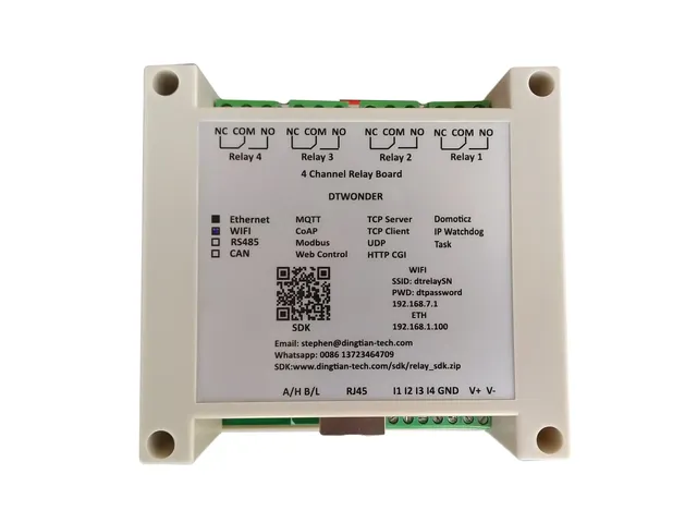 DTWONDER commutateur WiFi intelligent ESP32 carte relais… – vue 5