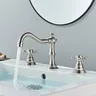 Robinet baignoire monté sur pont trois trous noir mat… – vue 5
