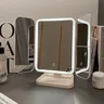 Miroir de maquillage LED de bureau avec lumière – vue 5