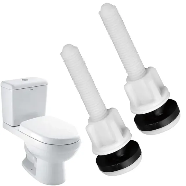 Boulon siège toilette universel plastique caoutchouc… – vue 5