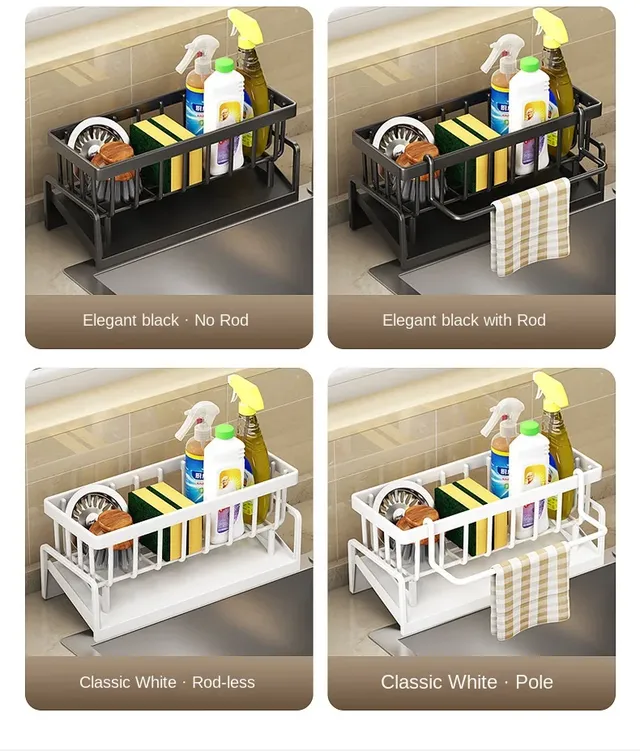 Égouttoir évier mural multifonctionnel compact… – vue 6