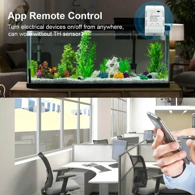 Interrupteur de température Intelligent WiFi 85-250V – vue 3
