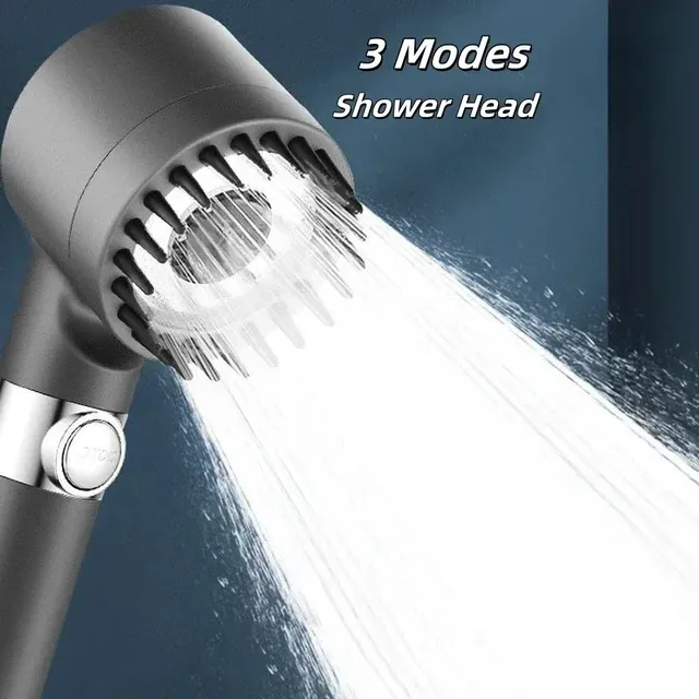 Pommeau de douche à filtre haute pression avec brosse de…