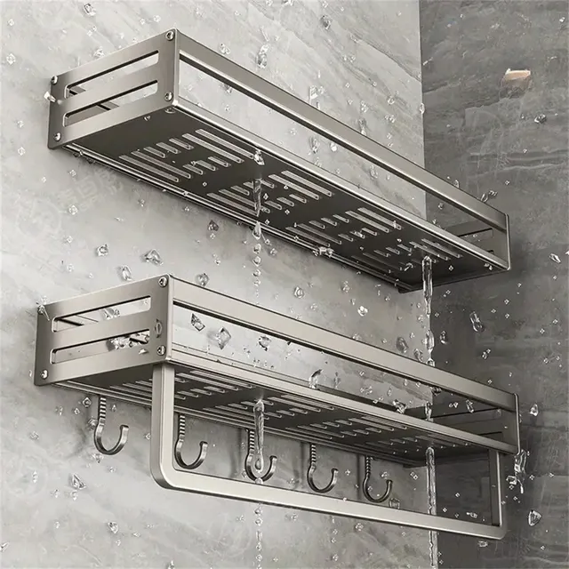 Étagère à épices murale en aluminium – vue 2