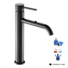 HOSink-Lavabo Noir en Acier Inoxydable Brossé – vue 3