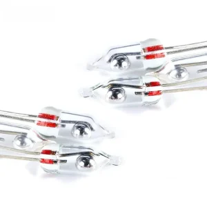 Interrupteur d’inclinaison en verre, capteur d’angle unidirectionnel (contrôle marche/arrêt), avec diamètre de boule de 3mm/5mm, conception sans mercure, 20 pièces/lot Interrupteur d’inclinaison en verre, capteur d’angle unidirectionnel (contrôle marche/arrêt), avec diamètre de boule de 3mm/5mm, conception sans mercure, 20 pièces/lot