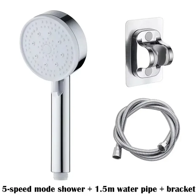 Pommeau de douche rehausseur réglable