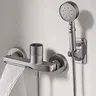 Robinet mitigeur de salle de bains et de douche en laiton – vue 2