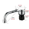 Robinet pliable pivotant orientable rotatif monocommande… – vue 6