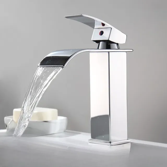Robinet de lavabo en acier inoxydable – vue 2