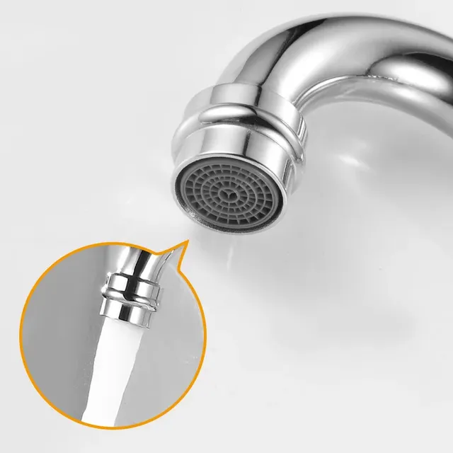 Robinet de lavabo de salle de bains en laiton doré – vue 5