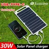 Panneau solaire 5V USB type-c Charge Portable Kit… – vue 1