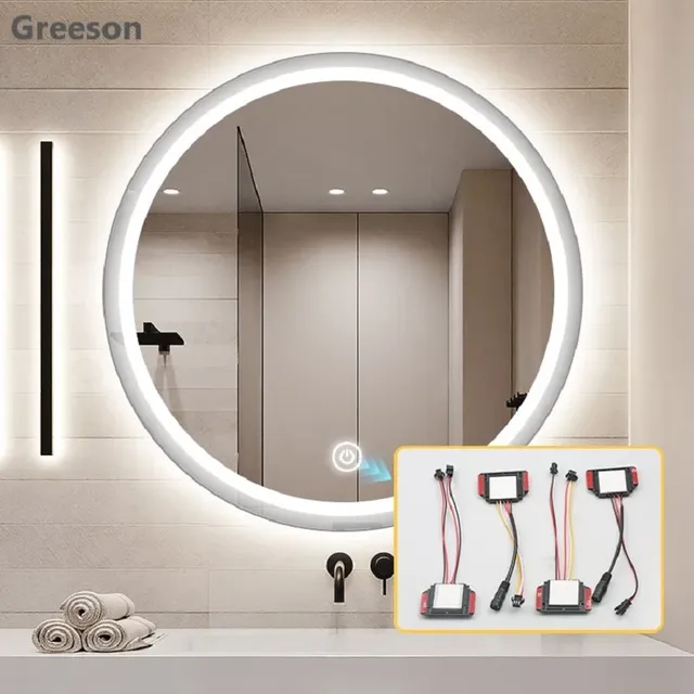 Miroir Led intelligent 12V 3A 36W – vue 2