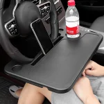 Table universelle pour voiture, volant, chariot de travail, boisson, café, plateau, ordinateur portable, support de bureau, siège, Table, accessoire de voiture
