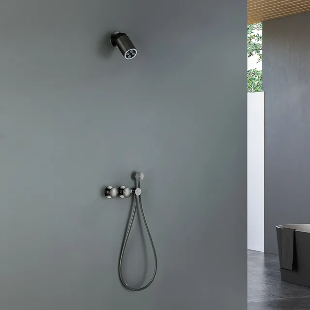 Ensemble de douche à projecteur LED – vue 2
