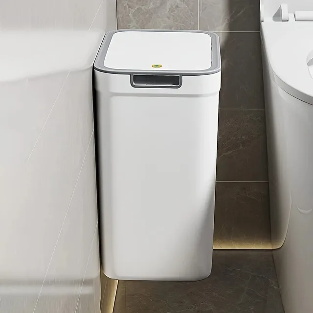 [Peutre de salle de bain sans contact] poubelle de salle…