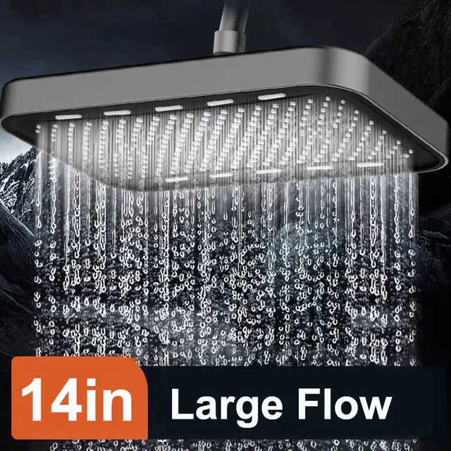 Pommeau de douche à effet de pluie de 14 pouces