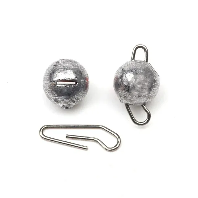 5 pièces/lot plombs de pêche 28g poids de balle d'eau… – vue 3