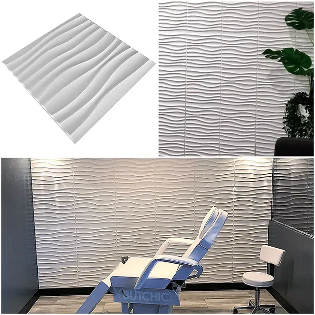 Autocollant mural 3D décoratif 30x30cm – vue 4