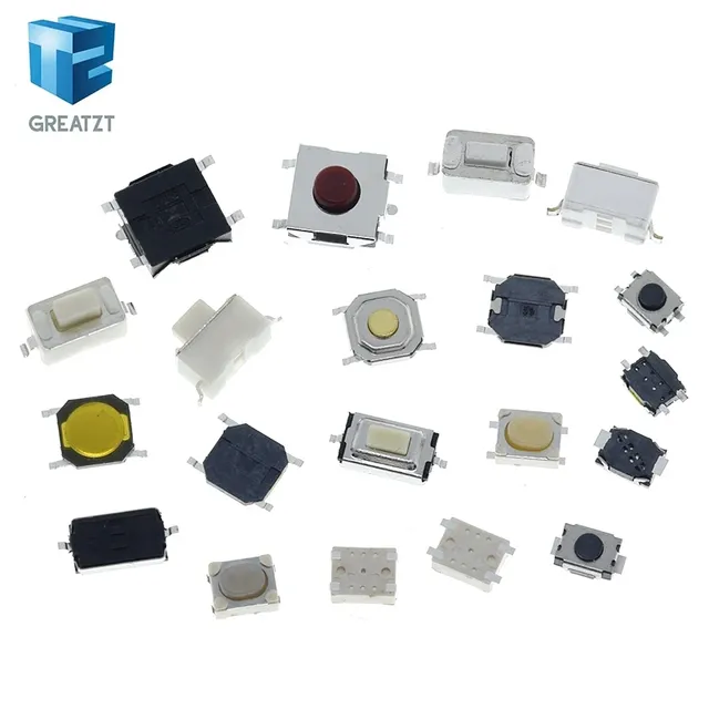 10 pièces 3*6 3*4 4*4 SMD Tactile bouton poussoir… – vue 6
