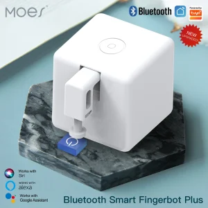 MOES Tuya Fingerbot bouton poussoir nouveau robot doigt Bluetooth Smart Life App commutateur automatique commande vocale Alexa Google Home MOES Tuya Fingerbot bouton poussoir nouveau robot doigt Bluetooth Smart Life App commutateur automatique commande vocale Alexa Google Home
