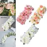 Panneau floral romantique soie artificiel fait main… – vue 4