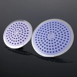 Pommeau de douche à main, économie d’eau, bras de pluie, pomme de douche ronde, robinet ABS, accessoires de salle de bains universels Pommeau de douche à main, économie d’eau, bras de pluie, pomme de douche ronde, robinet ABS, accessoires de salle de bains universels