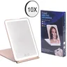 Miroir de Maquillage LED Grossissant 10x avec Lumières – vue 6