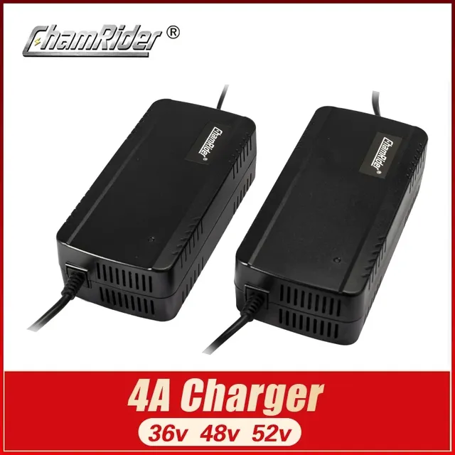 Chamrider 54.6V 4A chargeur de batterie au Lithium 48v…