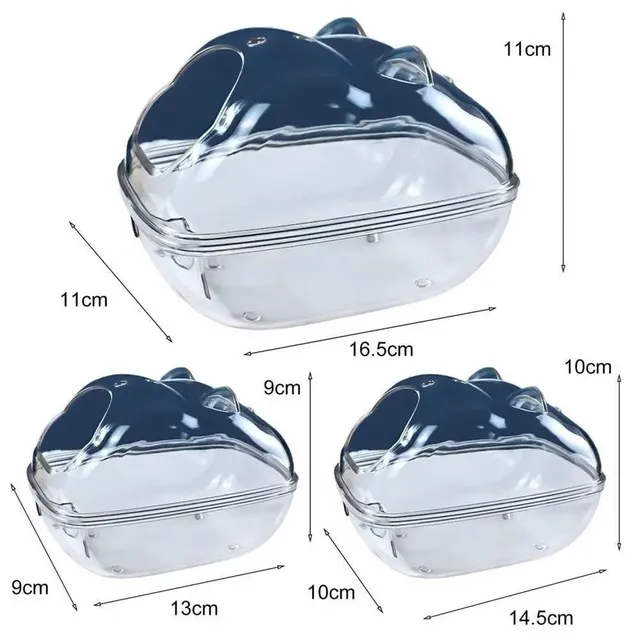 Baignoire plastique transparente acrylique petite ovale… – vue 6